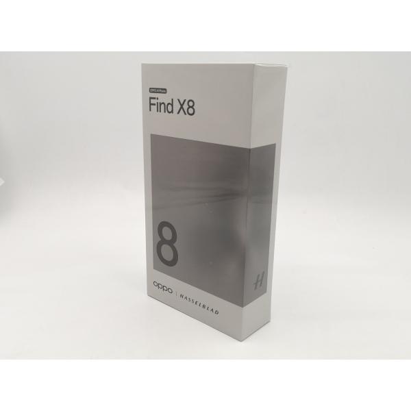 未使用】Oppo 国内版 【SIMフリー】 OPPO Find X8 スペースブラック