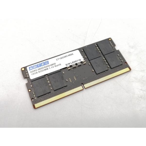 中古】262PIN SODIMM 16GB DDR5-5600(PC5-44800)【ノートPC用】【EC