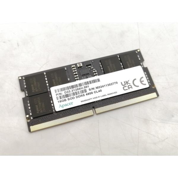 中古】262PIN SODIMM 16GB DDR5-4800(PC5-38400)【ノートPC用】【EC