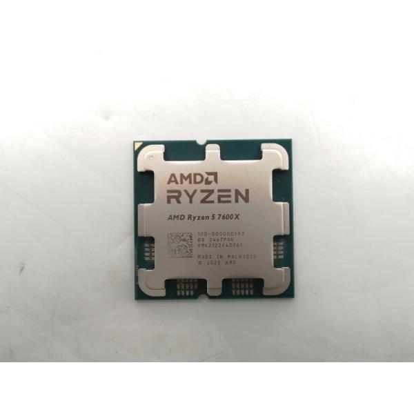 中古】AMD Ryzen 5 7600X (4.7GHz/TC:5.3GHz) BOX AM5/6C/12T/L3 32MB