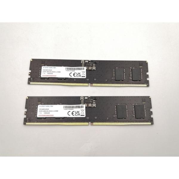 中古】DDR5 8GB 2枚組（合計16GB） DDR5-4800(PC5-38400