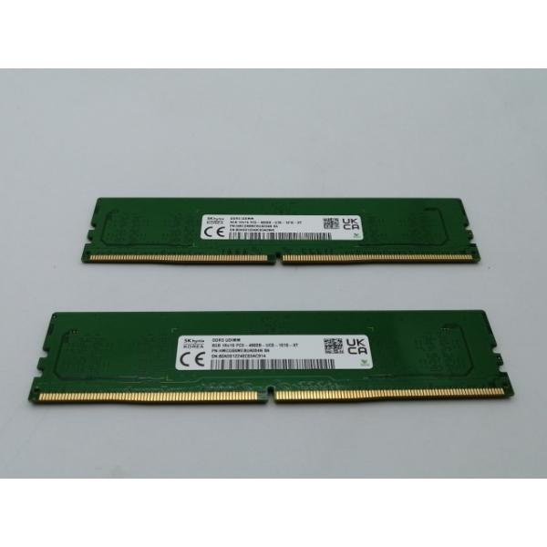 中古】DDR5 8GB 2枚組（合計16GB） DDR5-4800(PC5-38400