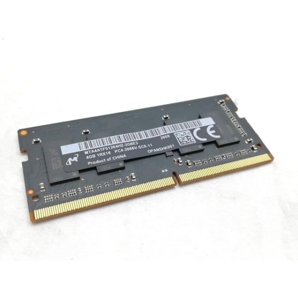 ■分類：メモリー■ランク：中古■メーカー：260PIN■製造番号：K001/L009■備考：Micron■保証期間：１週間■注意事項：お客様のモニター発色の具合によって、実際の商品と色合いが異なる場合があります。