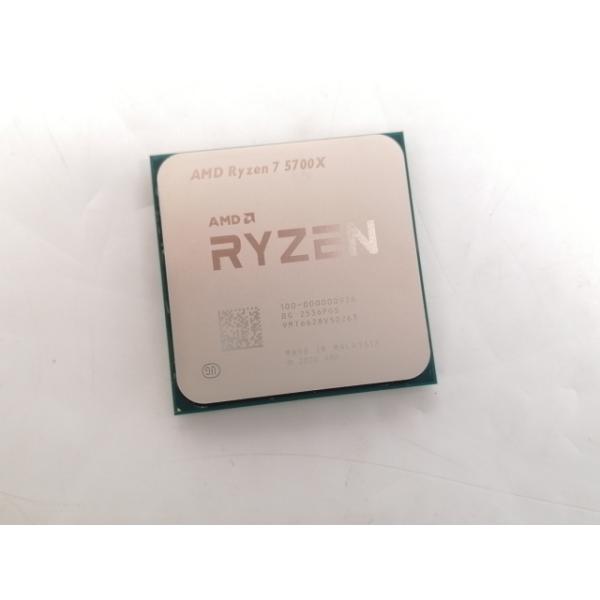 中古】AMD Ryzen 7 5700X (3.4GHz/TC:4.6GHz) bulk AM4/8C/16T/L3 32MB