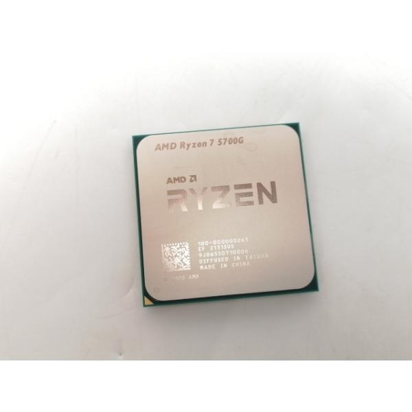 中古 AMD Ryzen 7 5700G CPU AM4 AMD Ryzen 7 5700G AM4 3.8GHz 65W 8-core 16 thr CPU Processor R7