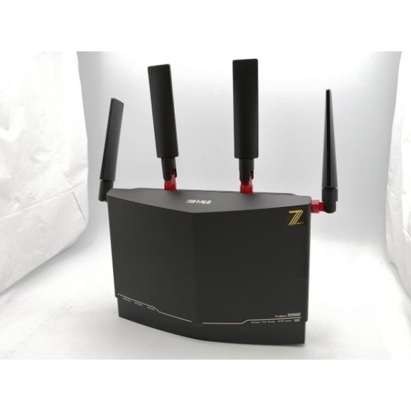 中古】BUFFALO AirStation WXR9300BE6P [ブラック] Wi-Fi7(11be)対応 