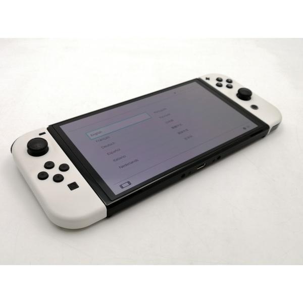中古】Nintendo Switch 本体 (有機ELモデル) HEG-S-KAAAA ホワイト