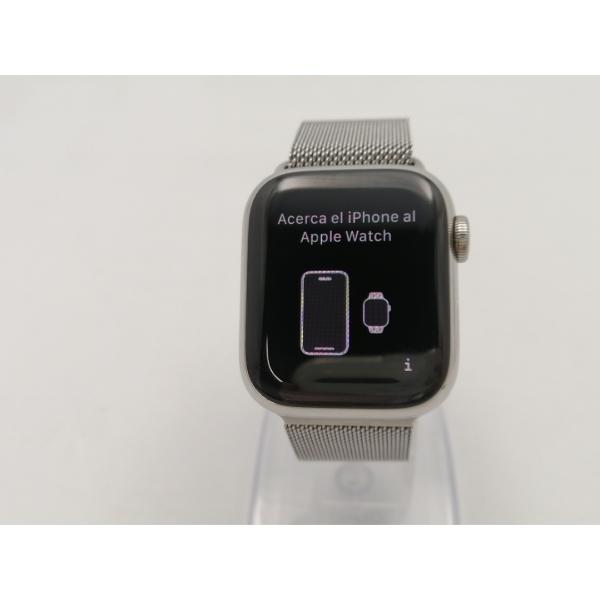 中古】Apple Watch Series8 41mm Cellular シルバーステンレススチール