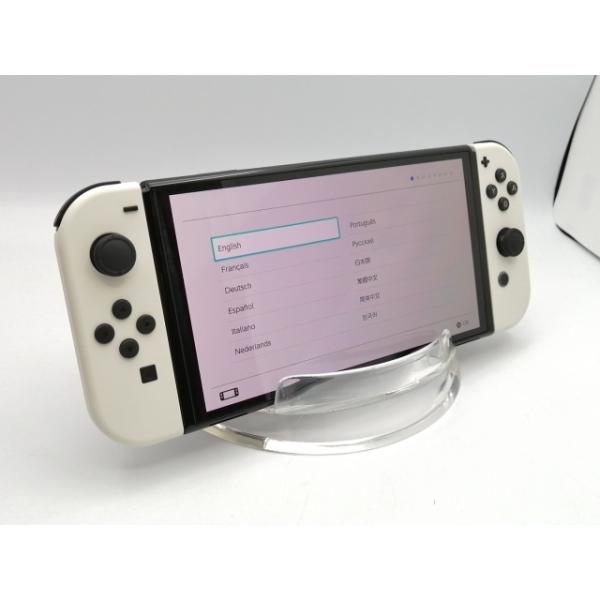中古】Nintendo Switch 本体 (有機ELモデル) HEG-S-KAAAA ホワイト
