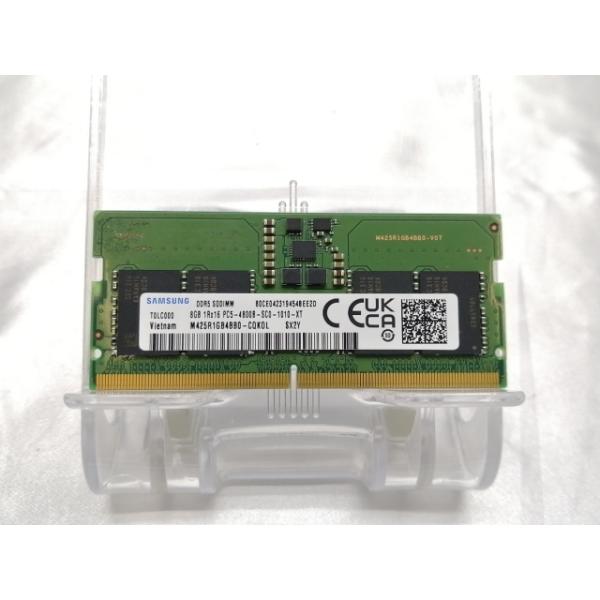 中古】262PIN SODIMM 8GB DDR5-4800(PC5-38400)【ノートPC用】【EC