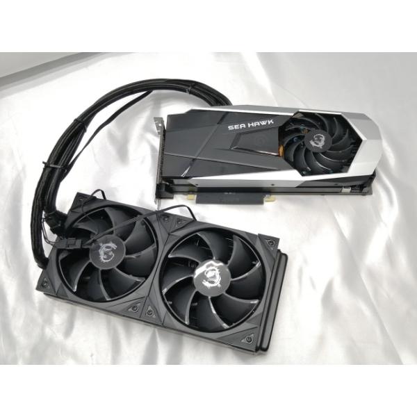 中古】MSI GeForce RTX 3080 SEA HAWK X 10G LHR RTX3080(LHR)/10GB