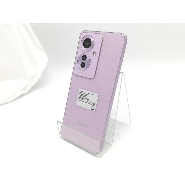 中古】Oppo 国内版 【SIMフリー】 OPPO Reno11 A コーラルパープル 8GB