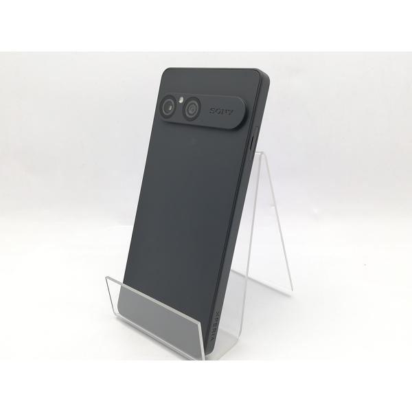 中古】SONY docomo【SIMフリー】 Xperia 10 VII チャコールブラック