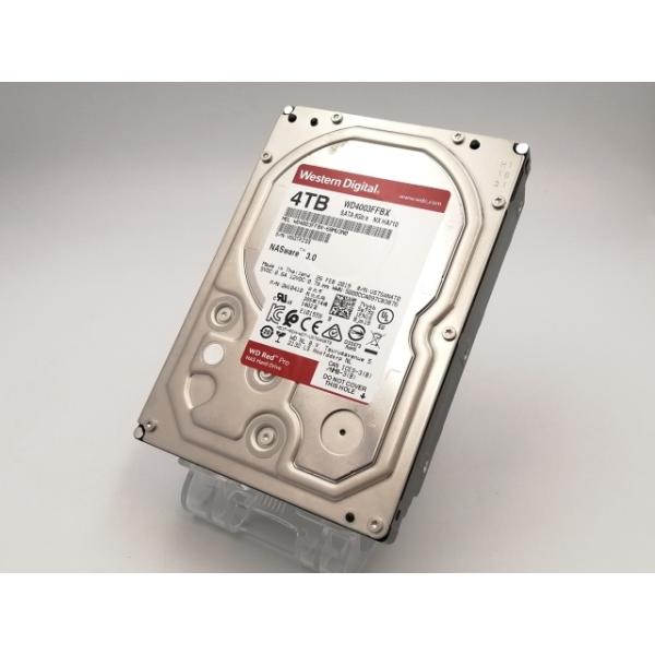中古】W.D. WD4003FFBX WD Red Pro 4TB/7200rpm/128MB/6Gbps【EC