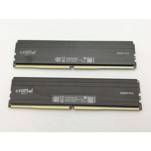中古】DDR5 16GB 2枚組（合計32GB） DDR5-5600(PC5-44800
