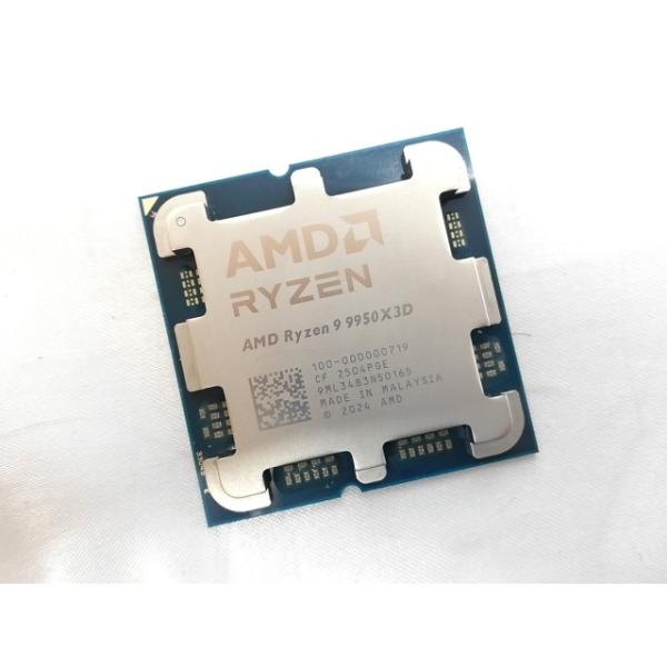 中古】AMD Ryzen 9 9950X3D (4.3GHz/TC:5.7GHz) BOX AM5/16C/32T/L3