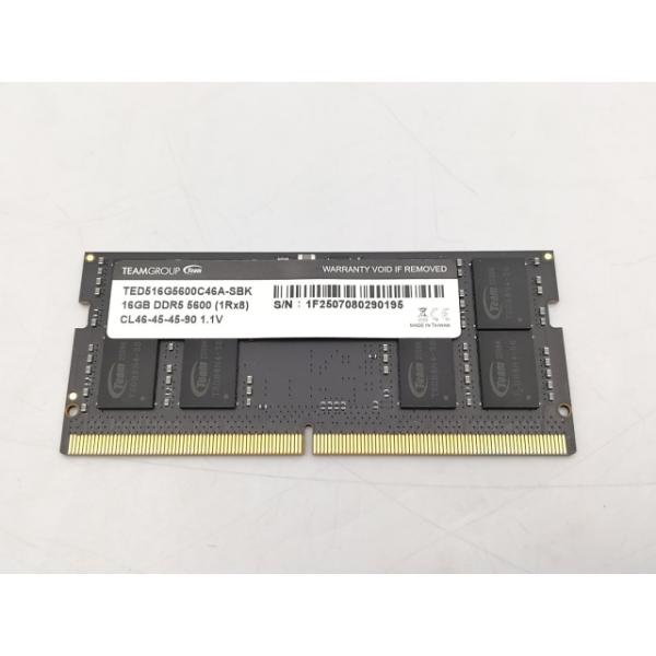中古】262PIN SODIMM 16GB DDR5-5600(PC5-44800)【ノートPC用】【EC