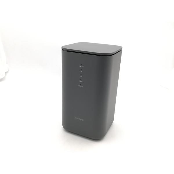 中古】SHARP docomo 【SIMフリー】 home 5G HR02 [ダークグレー]【EC