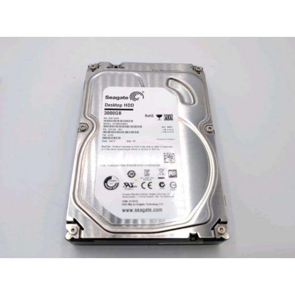 中古】Seagate ST3000DM001 3TB/7200rpm/64MB/6Gbps【ECセンター】保証