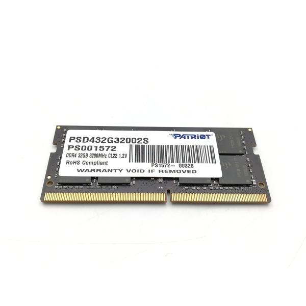 (動作確認済み)DDR4 32GB 3200 sodimm ノートPC用メモリ 中古】260PIN 32GB DDR4-3200(PC4-25600) SODIMM【ノートPC用】【EC