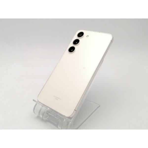 中古】SAMSUNG au 【SIMフリー】 Galaxy S23 クリーム 8GB 256GB SCG19