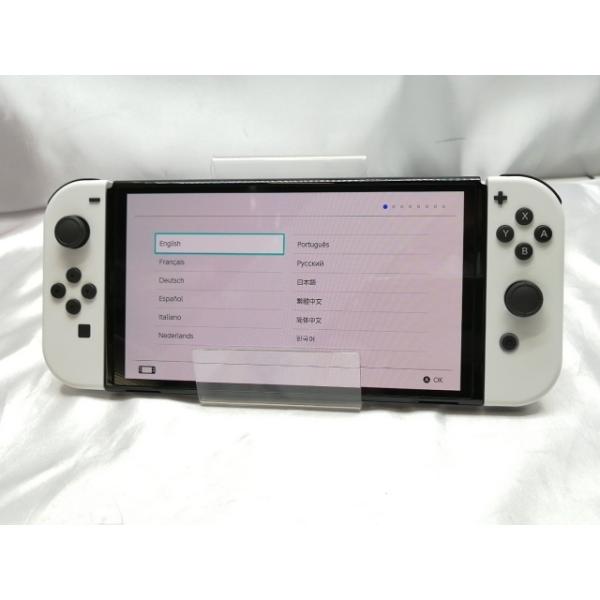 中古】Nintendo Switch 本体 (有機ELモデル) HEG-S-KAAAA ホワイト