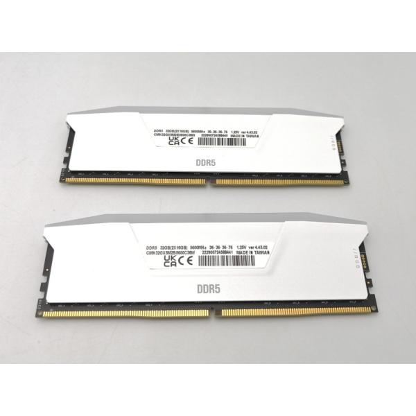 【中古】DDR5メモリ32GB(16GB2枚組) D5U48A-S16HMJ 中古】DDR5 16GB 2枚組（合計32GB） DDR5-5600(PC5-44800