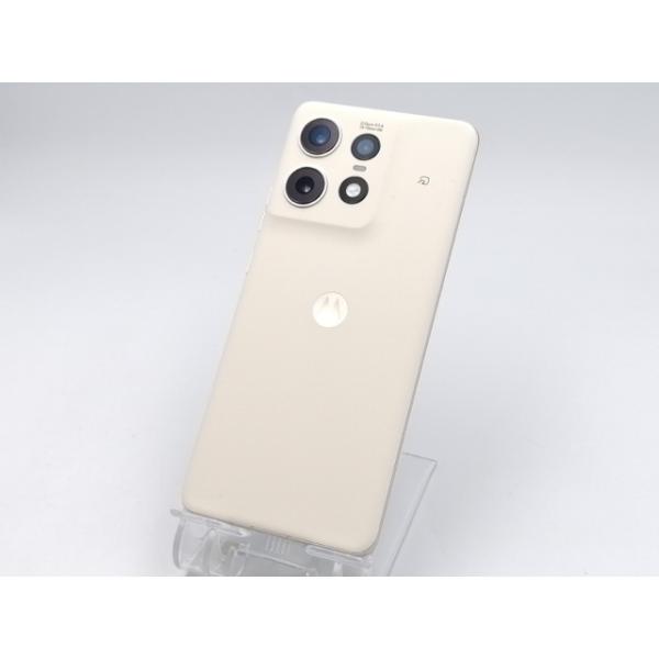 motorola edge 50s PRO バニラクリーム 中古】MOTOROLA SoftBank 【SIMフリー】 motorola edge 50s pro バニラ