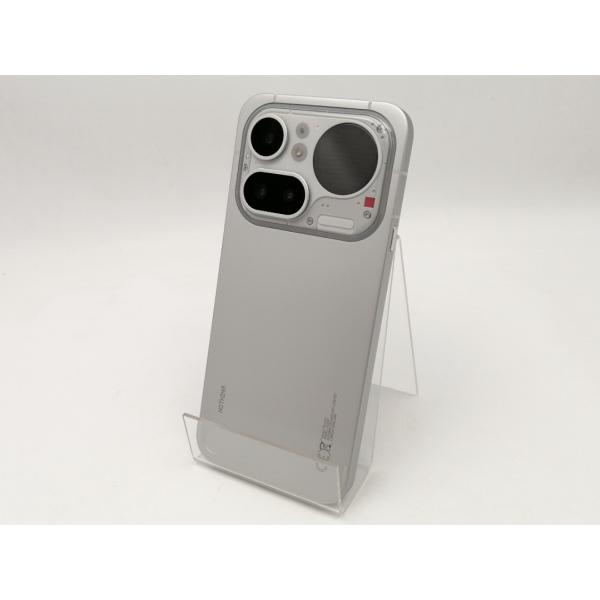 中古】NOTHING 国内版 【SIMフリー】 Nothing Phone (4a) Pro シルバー