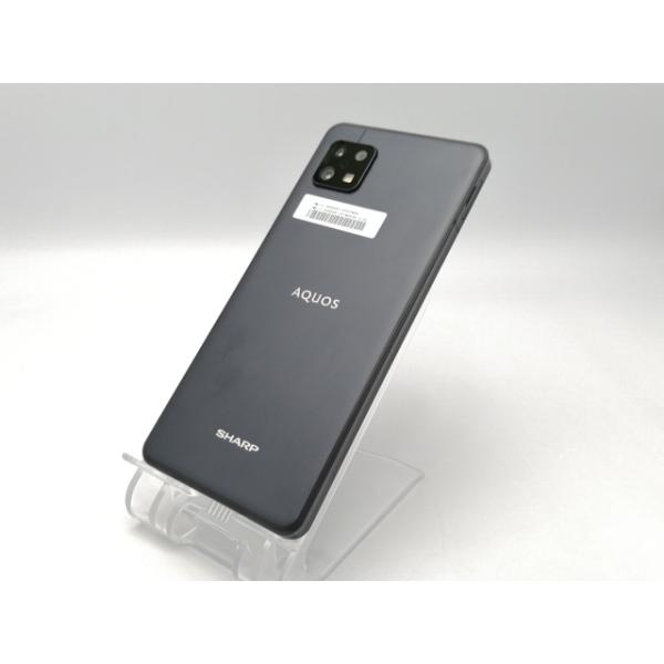 中古】SHARP 楽天モバイル 【SIMフリー】 AQUOS Sense6 ブラック 4GB