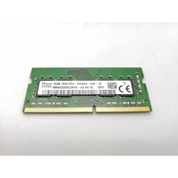 【中古】260PIN 16GB DDR4-3200(PC4-25600) SODIMM 【ノートPC用】【ECセンター】保証期間１週間