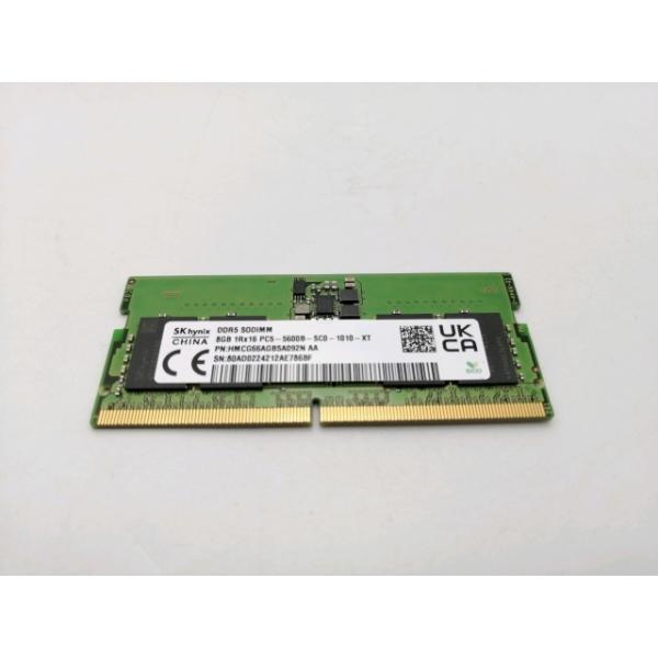 【中古】262PIN SODIMM 8GB DDR5-5600(PC5-44800)【ノートPC用】【ECセンター】保証期間１週間