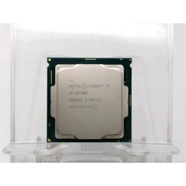 【中古】Intel Core i7-8700K (3.7GHz/TB:4.7GHz) bulk LGA1151/6C/12T/L3 12M/UHD630/TDP95W【ECセンター】保証期間１週間