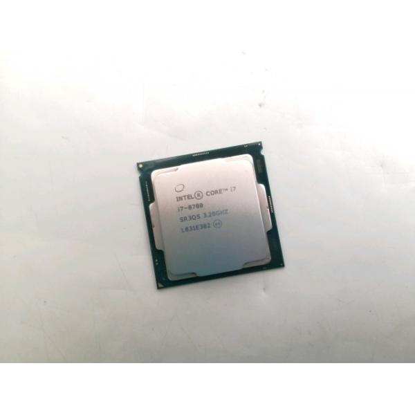 【中古】Intel Core i7-8700 (3.2GHz/TB:4.6GHz) bulk LGA1151/6C/12T/L3 12M/UHD630/TDP65W【ECセンター】保証期間１週間