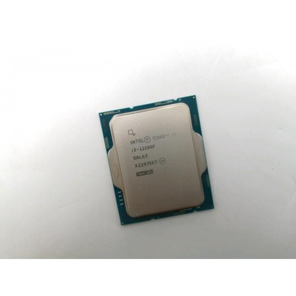 【中古】Intel Core i3-12100F(3.3GHz) Box LGA1700/4C(P:4C/E:0C)/8T/L3 12M/PBP58W【ECセンター】保証期間１週間
