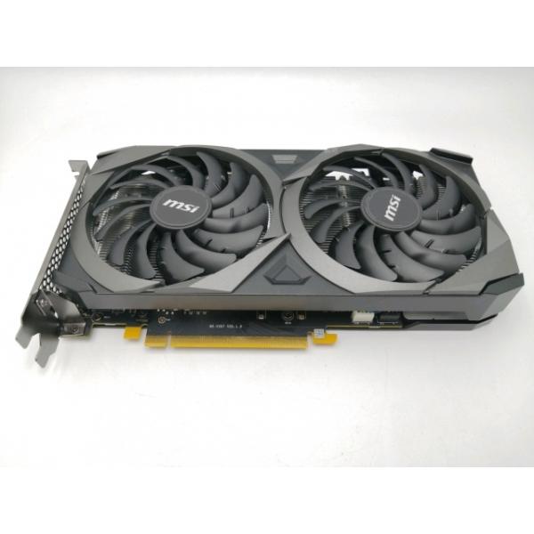 【中古】MSI GeForce RTX 3060 VENTUS 2X 12G OC RTX3060(LHR)/12GB(GDDR6)/PCI-E【ECセンター】保証期間１週間