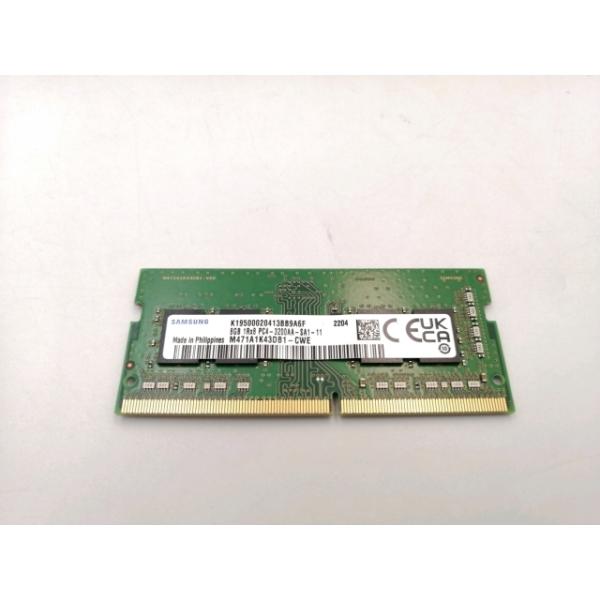 【中古】260PIN 8GB DDR4-3200(PC4-25600) SODIMM 【ノートPC用】【ECセンター】保証期間１週間