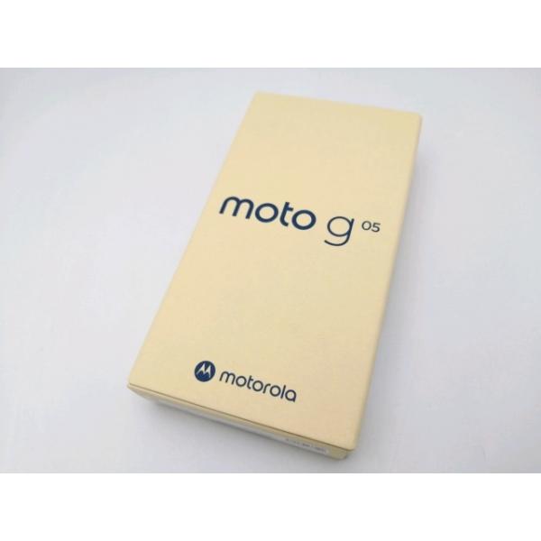 未使用】MOTOROLA 国内版 【SIMフリー】 moto g05 フレッシュ