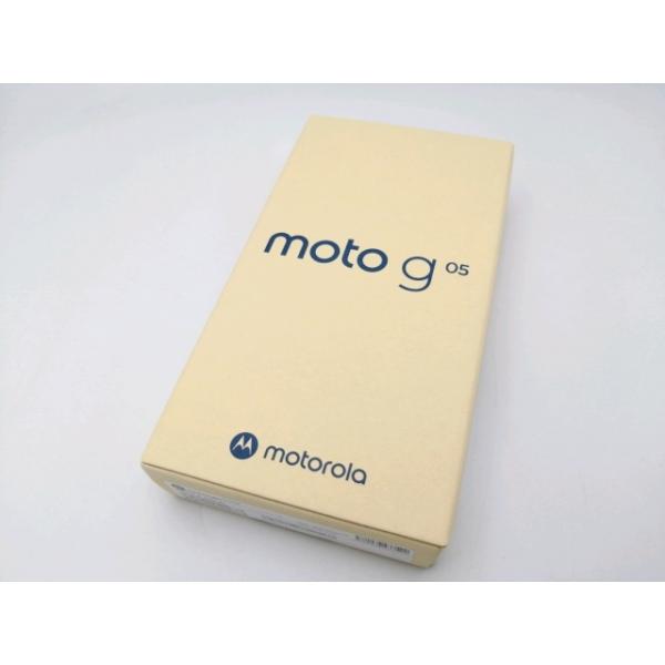 未使用】MOTOROLA 国内版 【SIMフリー】 moto g05 フレッシュ