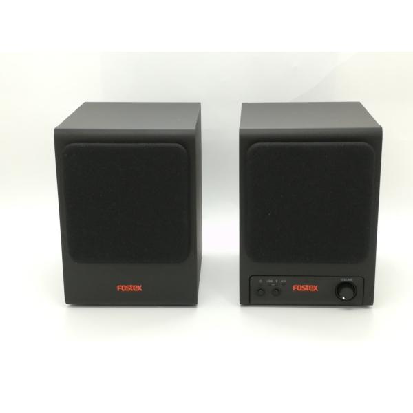 ■分類：スピーカー■ランク：ランクA■メーカー：Fostex■製造番号：0960033WA/PM01BDLJP000027■備考：状態：側面にスレ/底面に微細なスレ付属品：箱、印刷物、ACアダプター、スピーカーケーブル、マニュアル類■保証期...