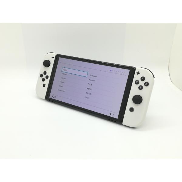 中古】Nintendo Switch 本体 (有機ELモデル) HEG-S-KAAAA ホワイト