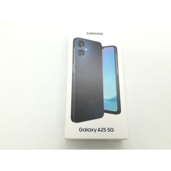 未使用】SAMSUNG docomo 【SIMフリー】 Galaxy A25 5G ブラック 4GB