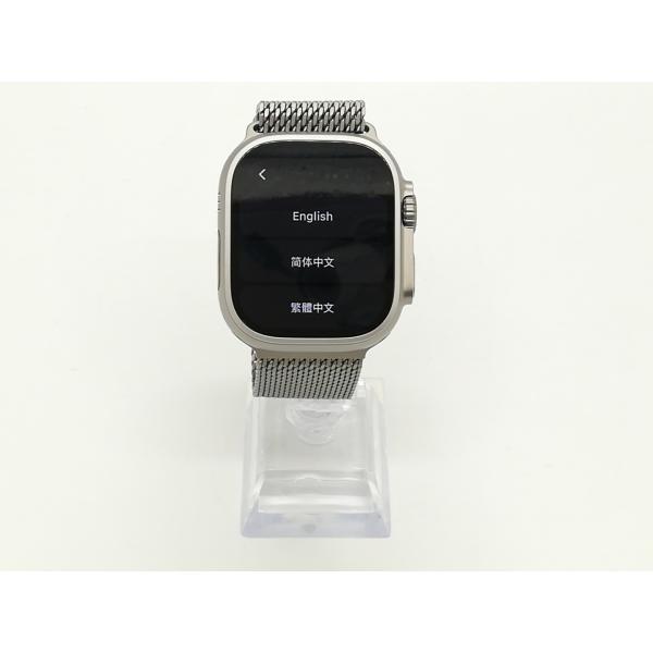 総額16万★超美品】AppleWatch Ultra 2 49mm GPS+Cellular ナチュラルチタニウムミラネーゼループ 中古】Apple Watch Ultra3 49mm Cellular ナチュラルチタニウムケース