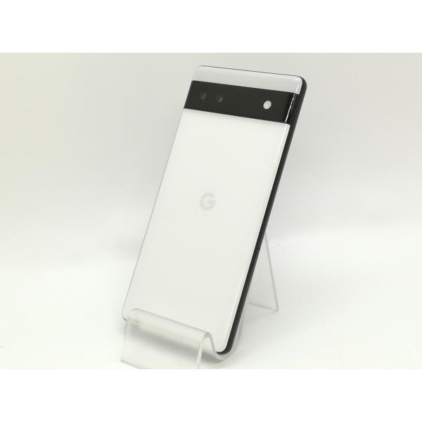 中古】Google au 【SIMフリー】 Pixel 6a チョーク 6GB 128GB GB17L