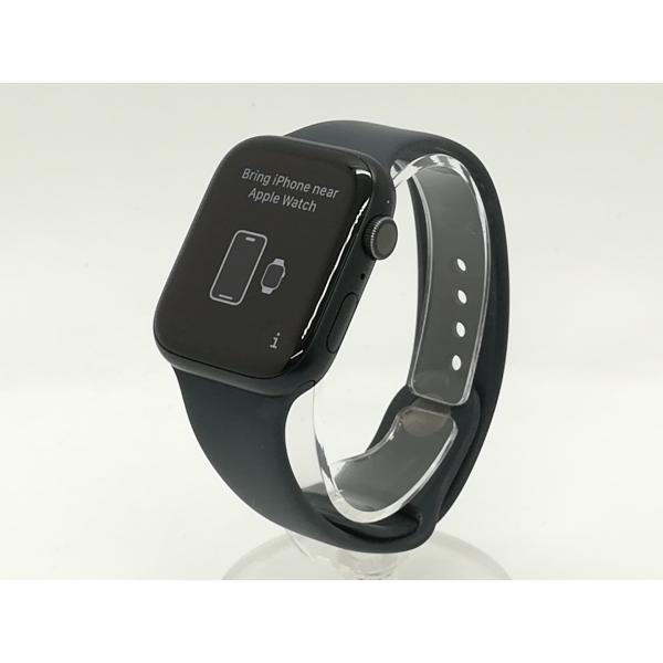 【中古】Apple Apple Watch Series7 45mm GPS ミッドナイトアルミ/スポーツバンド ミッドナイト【静岡】保証期間１ヶ月【ランクB】