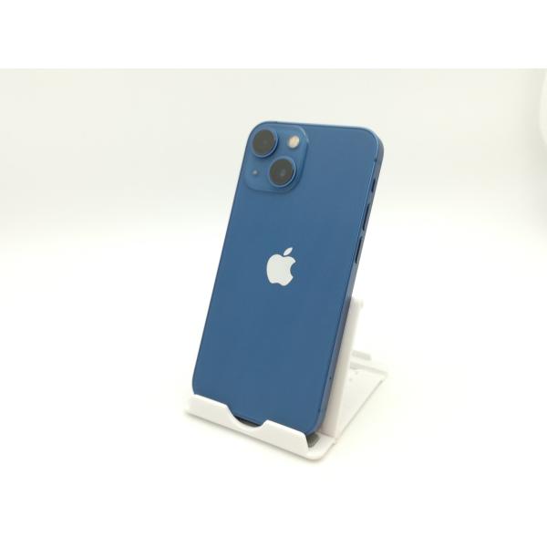 中古】Apple au 【SIMフリー】 iPhone 13 mini 128GB ブルー MLJH3J/A