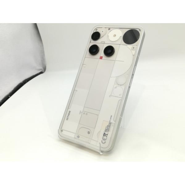 中古】NOTHING 国内版 【SIMフリー】 Nothing Phone (3) ホワイト 12GB