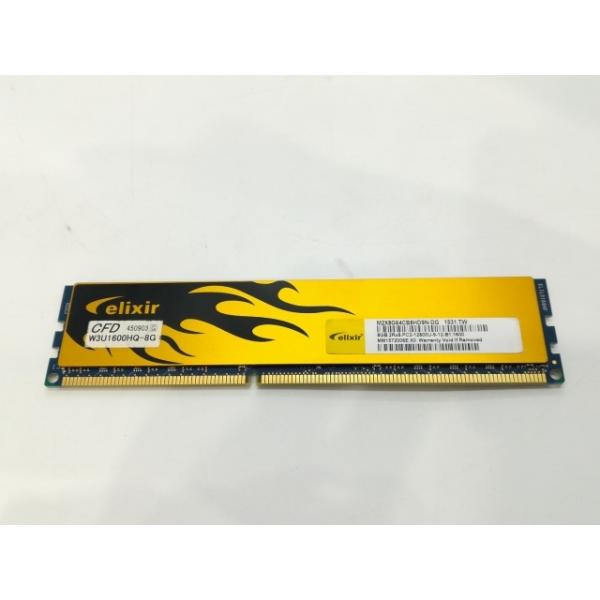 ■分類：メモリー■ランク：中古■メーカー：DDR3■備考：elixir 付属品：本体のみ■保証期間：１週間■注意事項：お客様のモニター発色の具合によって、実際の商品と色合いが異なる場合があります。