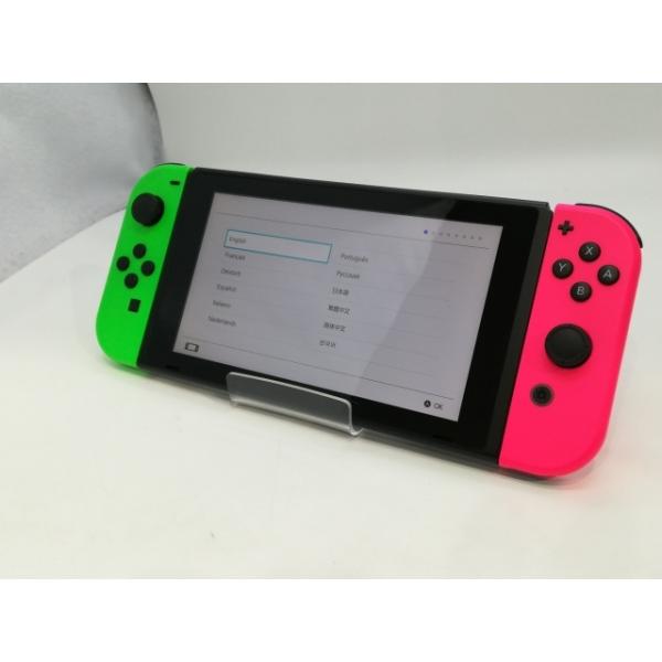 中古】Nintendo Switch 本体 スプラトゥーン2セット HAC-S-KACEA【浜松