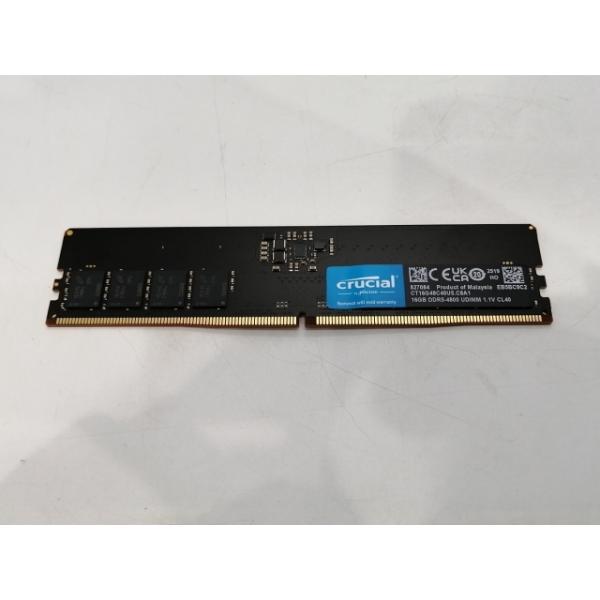 【中古】DDR5 16GB DDR5-4800(PC5-38400)【デスクトップPC用】【浜松駅前】保証期間１週間